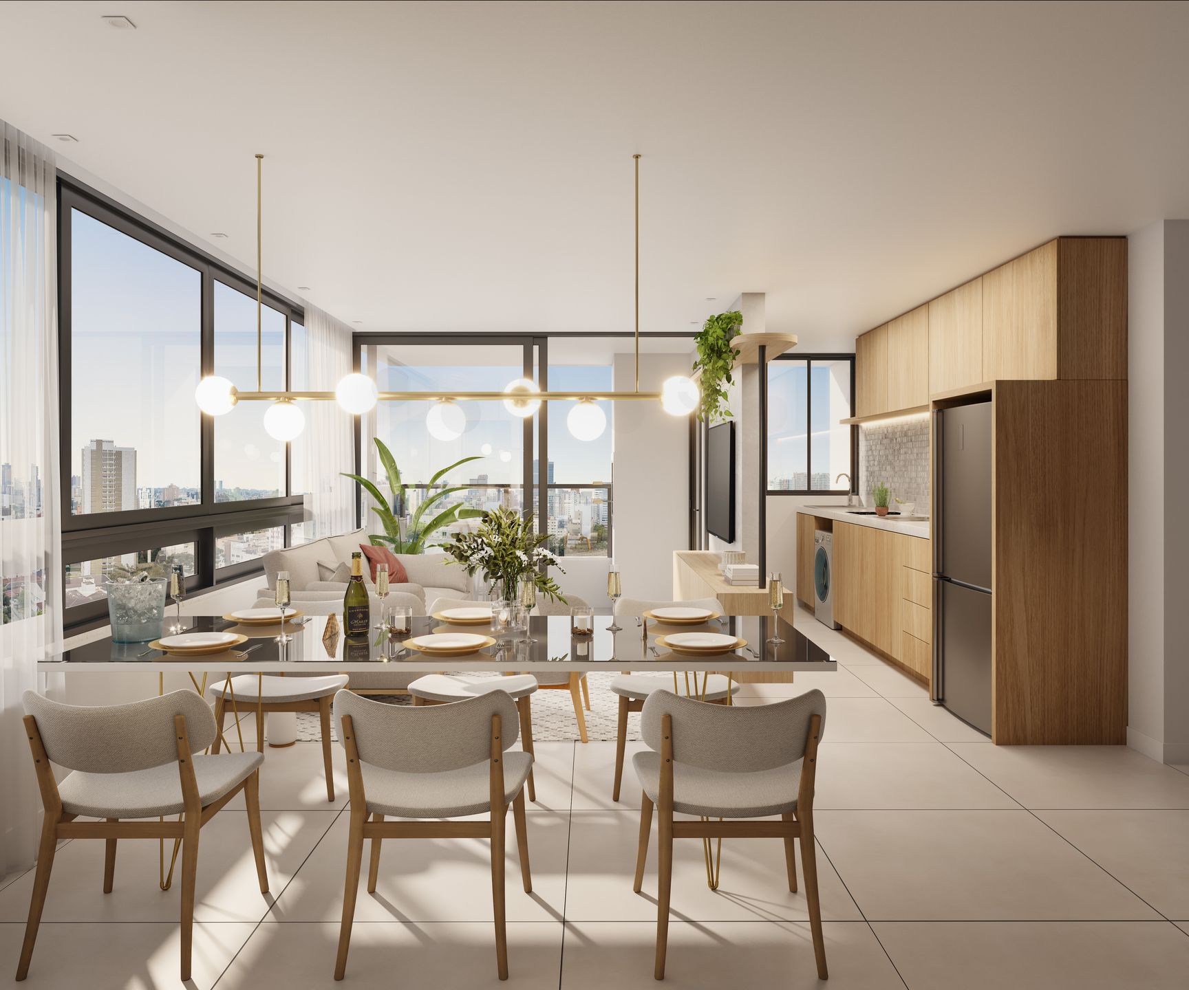 Apartamento 3 dormitórios (1 suíte) com rooftop e piscina infinita