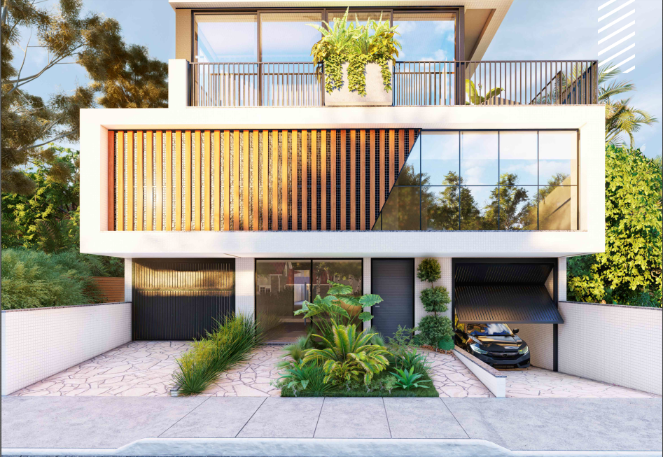 Apartamento 1 dorm com rooftop e piscina — Centro de Torres