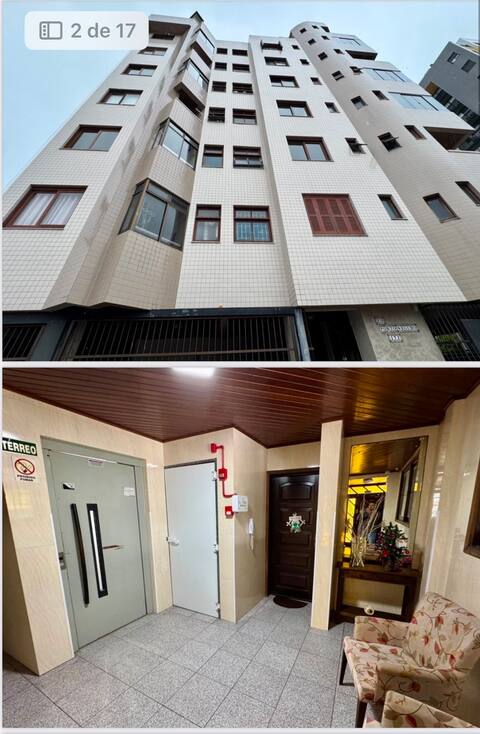 Apartamento 2 dorms com sacada e churrasqueira, mobiliado em Centro, Torres/RS
