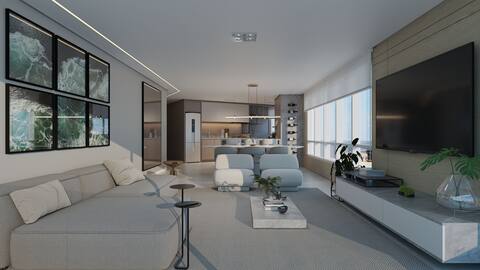 Apartamento 2 dormitórios (1 suíte) com rooftop e piscina