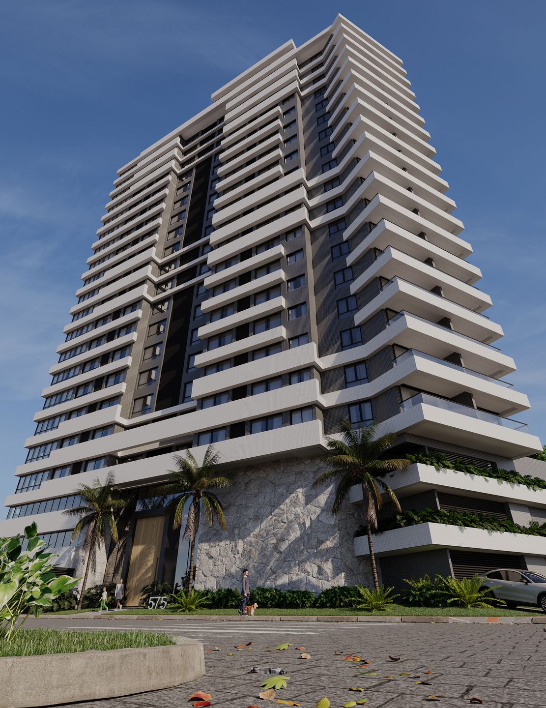 Apartamento 3 dormitórios (2 suítes) com rooftop e vista no Centro