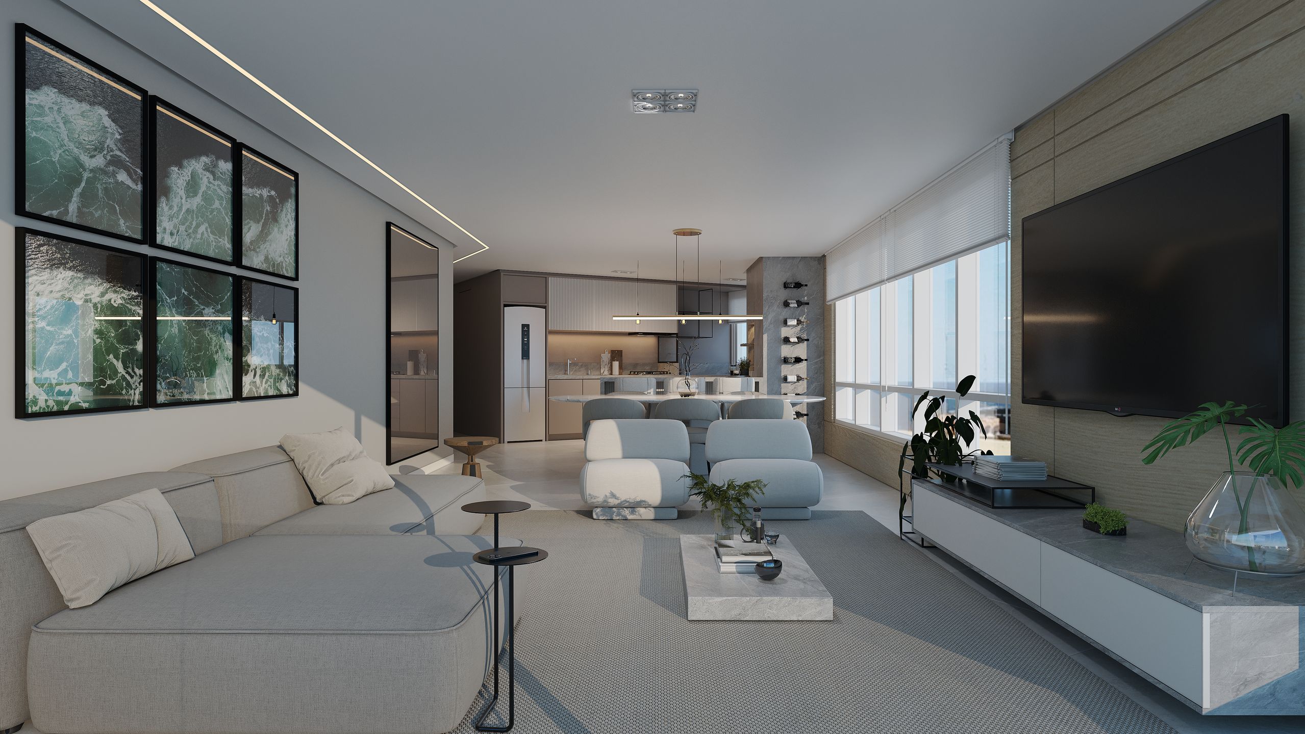 Apartamento 3 dormitórios (2 suítes) com rooftop e piscina
