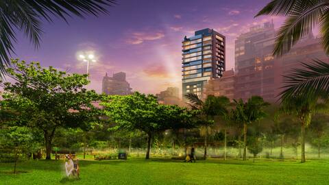 Apartamento 4 suítes com 3 vagas e 200 m² priv - Torres em Centro, Torres/RS