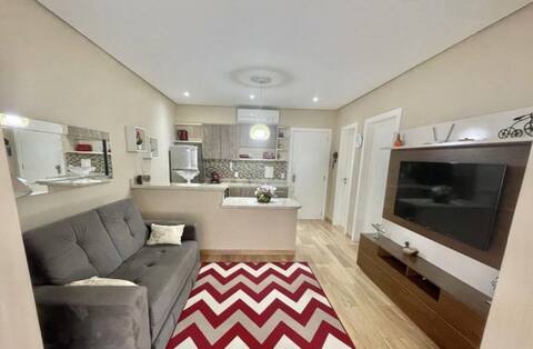 Flat com 1 dormitório e vaga, 44 m² no Centro de Torres