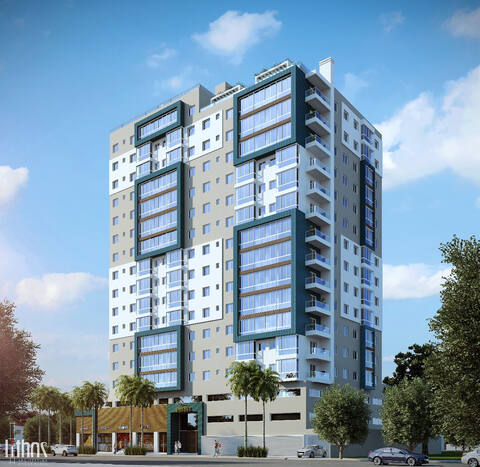 Apartamento 1 dormitório com suíte a 800m do mar