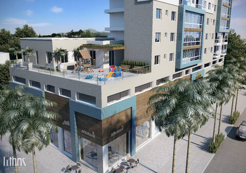 Apartamento 2 dormitórios, suíte e vaga a 800m do mar