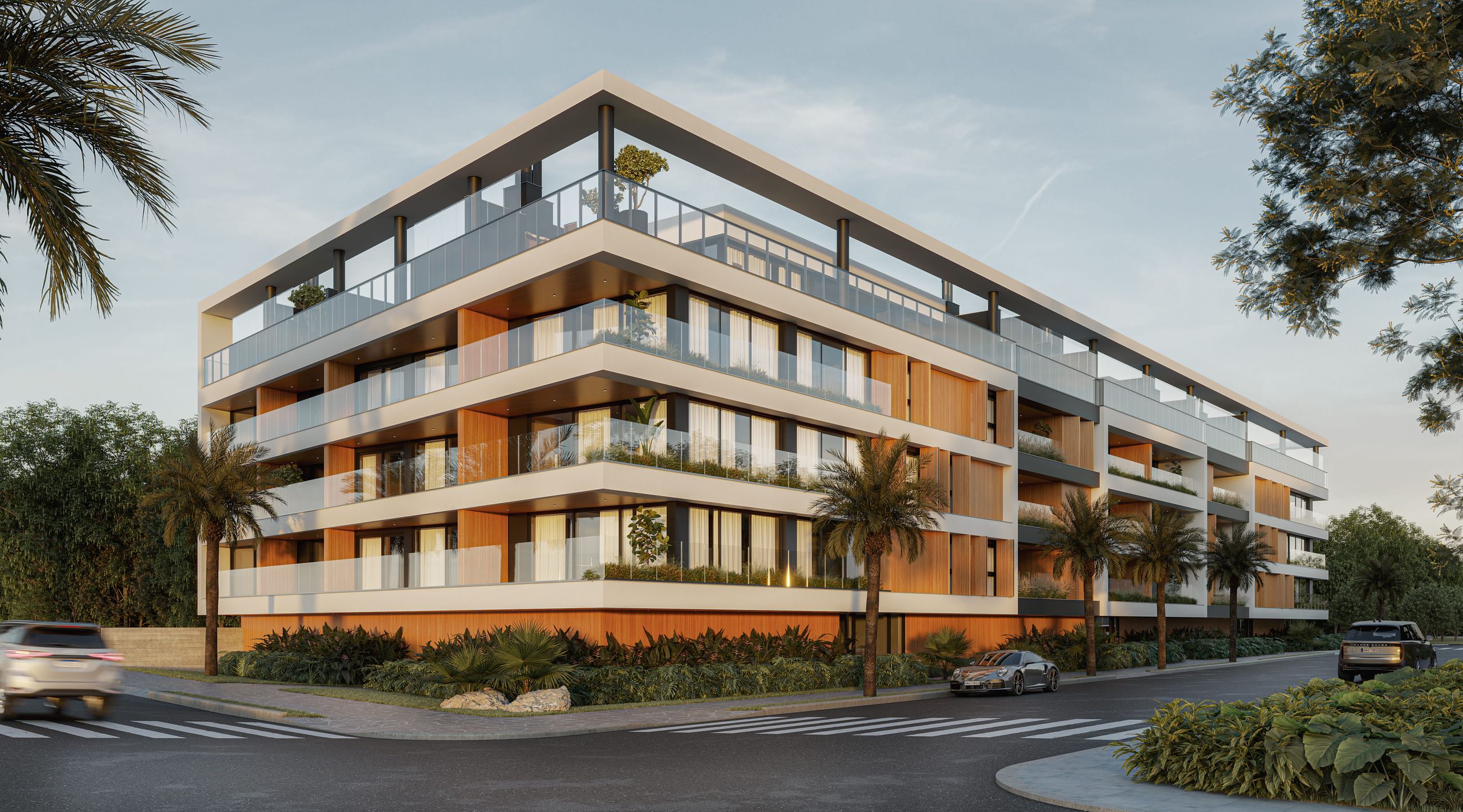 Apartamento 2 suítes frente ao mar, 2 vagas e vista na Praia Grande