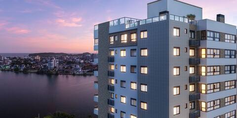 Apartamento 3 dorms (1 suíte) com 2 vagas e alto padrão em Torres