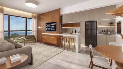 Apartamento 3 dorm (1 suíte) com 2 vagas e 122,72 m² na Praia da Cal